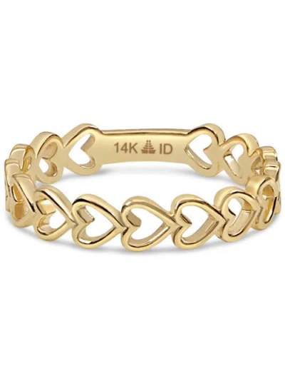 Devata Sweet Heart Ring In Gold