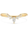 Devata Tiara Lab Grown Diamond Ring In Gold