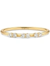 Devata Triple Cluster Lab Grown Diamond Ring In Gold
