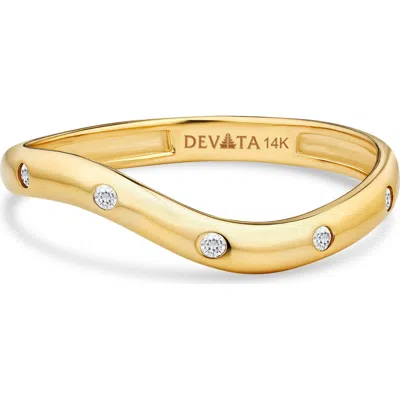 Devata Wave Ring In Gold
