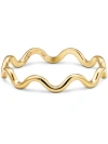 Devata Wavy Ring In Gold
