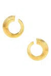 Dévé Croissance Illimitee Earrings In Gold Vermeil