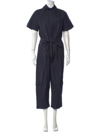 Pre-owned Deveaux Jumpsuit In Blue