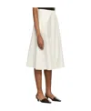 DEVEAUX LOGO HIGH-RISE SKIRT