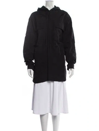 Pre-owned Deveaux Parka In Black