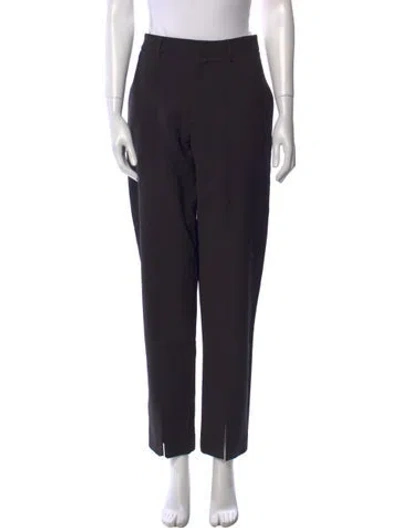Pre-owned Deveaux Straight Leg Pants In Black