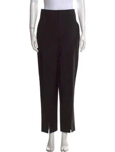 Pre-owned Deveaux Straight Leg Pants In Black