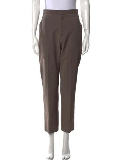 Pre-owned Deveaux Straight Leg Pants In Gray