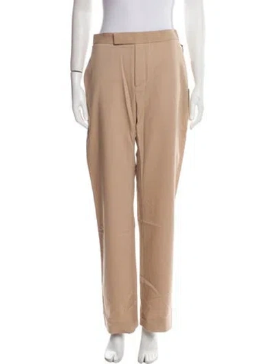 Pre-owned Deveaux Straight Leg Pants In Neutral