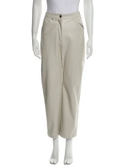 Pre-owned Deveaux Straight Leg Pants In Neutral