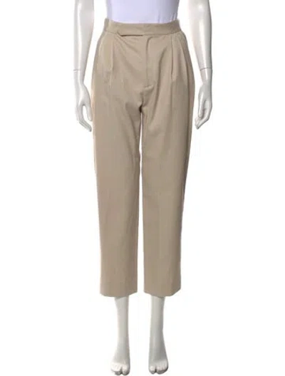 Pre-owned Deveaux Straight Leg Pants In Neutral