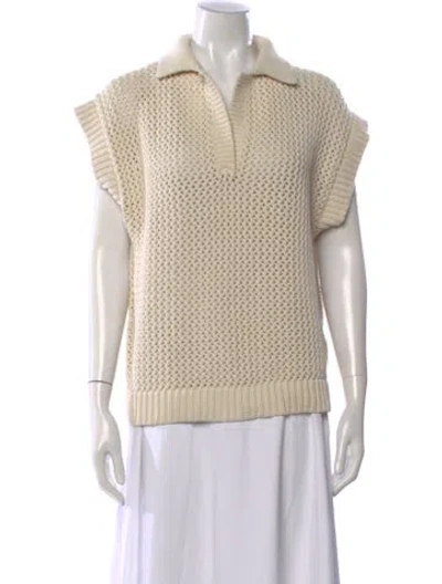 Pre-owned Deveaux Sweater In Neutral