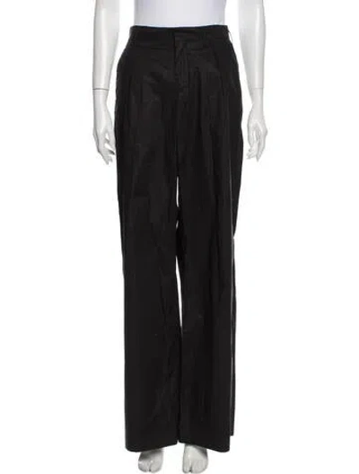 Pre-owned Deveaux Wide Leg Pants In Black