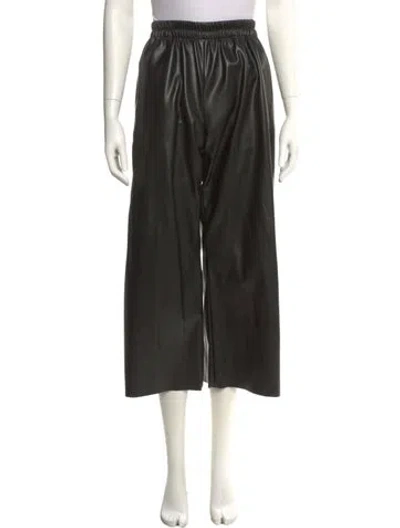 Pre-owned Deveaux Wide Leg Pants In Black