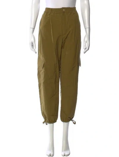 Pre-owned Deveaux Wide Leg Pants In Green