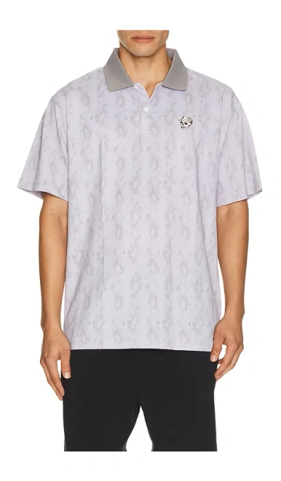 Devereux Golf The Rattler Polo In 淡灰色