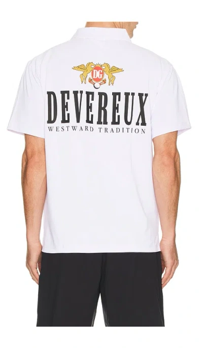 Devereux Golf The Westward Polo In White