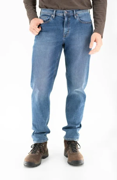 Devil-dog Dungarees Athletic Fit Jeans In Blue