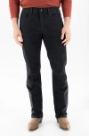 Devil-dog Dungarees Bootcut Jeans In Black