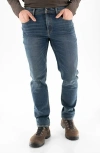 Devil-dog Dungarees Slim Straight Leg Jeans In Blue