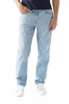 Devil-dog Biscoe Slim Straight Jeans In Light Bleach In Multi