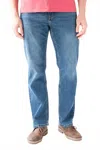 Devil-dog Boot Cut Straight Fit Jeans In Ash In Grey