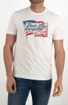 Devil-dog Dungarees Cotton Blend Graphic T-shirt In White