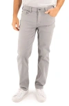 Devil-dog Dungarees Slim Straight Leg Jeans In Grey