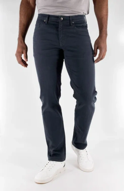 Devil-dog Dungarees Slim Straight Leg Stretch Jeans In Chimney