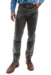 Devil-dog Stretch Cords Pant In Carbon In Gray