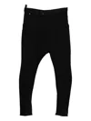 Devoa Barrel Trousers In Black