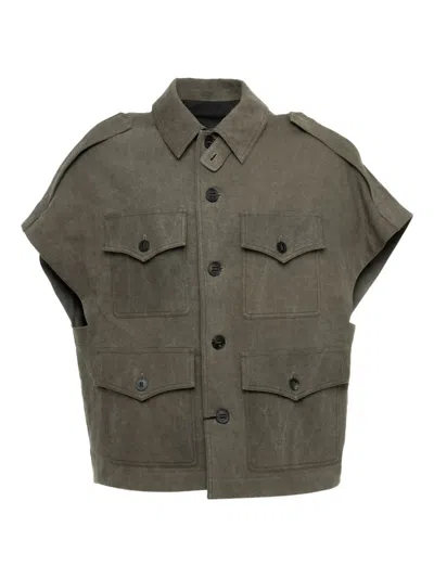 Devoa Classic-collar Shirt