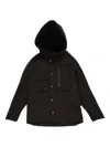 Devoa Comfort Shell Jacket In Black
