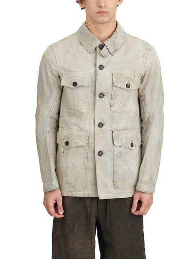 DEVOA DEVOA DENIM FIELD JACKET