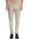 Devoa Slim Denim Trousers In Neutral