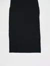 Devoa Wool Scarf In Black