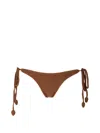 Devon Ammie Bikini Bottoms In Brown