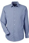 Devon & Jones Crownlux Performance Gingham Dress Shirt In Transparent
