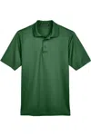 Devon & Jones Crownlux Performance Plaited Polo In Green
