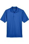 Devon & Jones Crownlux Performance Tall Plaited Polo In Blue