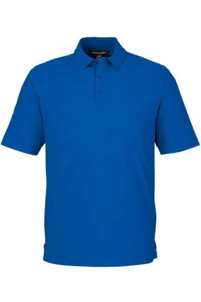 Devon & Jones Crownlux Performance Windsor Welded Polo In Blue