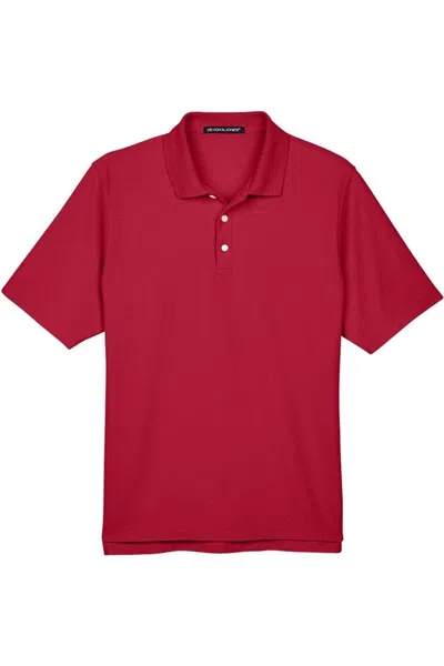 Devon & Jones Drytec20 Performance Polo In Red
