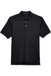 Devon & Jones Pima Piqu Polo In Black