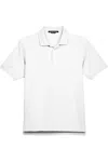 Devon & Jones Crownlux Performance Tall Plaited Polo In White