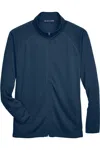 Devon & Jones Stretch Tech-shell Compass Full-zip Jacket In Blue