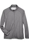 Devon & Jones Stretch Tech-shell Compass Full-zip Jacket In Gold
