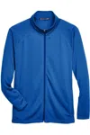 Devon & Jones Stretch Tech-shell Compass Full-zip Jacket In Blue