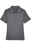 Devon & Jones Women's Crownlux Performancerange Flexpolo In Gray