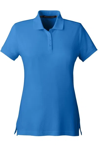 Devon & Jones Women's New Classics Performance Polo In Blue