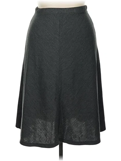 Pre-owned Devon Casual Skirt In Gray